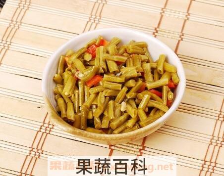 酸豇豆的腌制方法