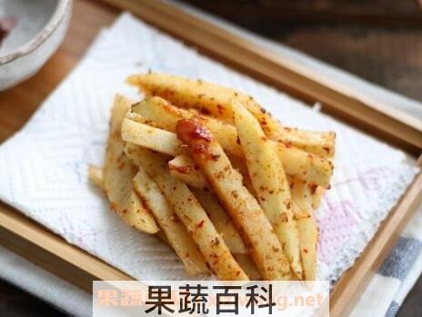 微波炉自制薯条的做法
