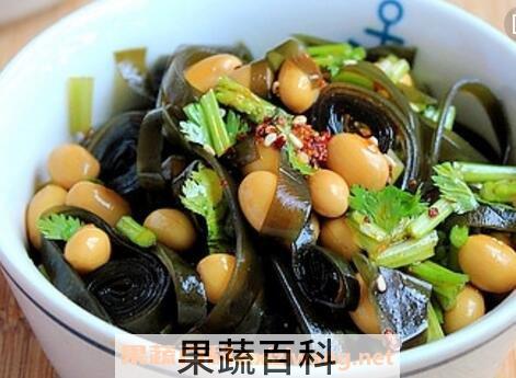 黄豆海带的功效与作用