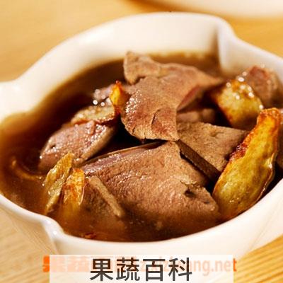果蔬百科猪肝莲子汤的做法