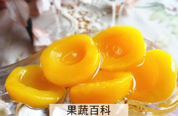 果蔬百科黄桃的功效与作用