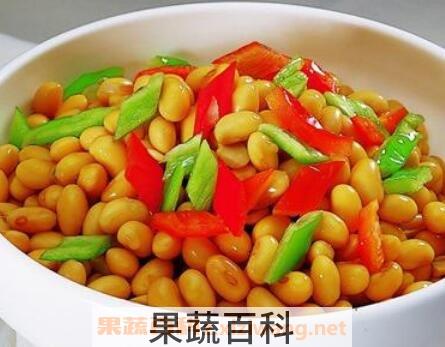 煮黄豆的功效与作用