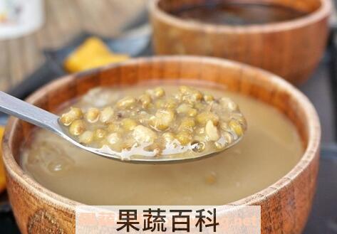 小米绿豆汤的功效与作用
