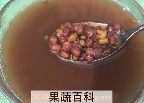 红豆绿豆汤的功效与作用