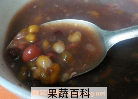 红豆绿豆汤的功效与作用