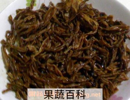 盐干豇豆的功效与作用