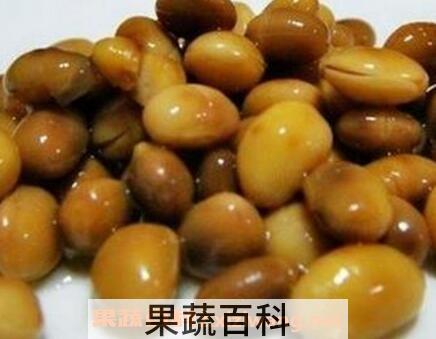  醋泡黄豆的功效