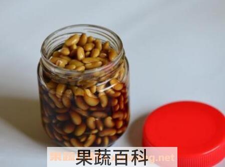  醋泡黄豆的功效
