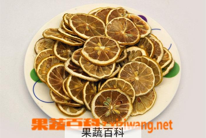 果蔬百科干柠檬的功效与作用