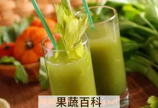 煮芹菜汁的功效与作用