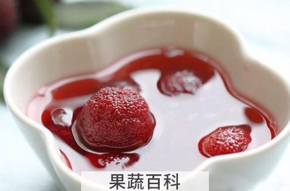 果蔬百科糖水杨梅怎么做