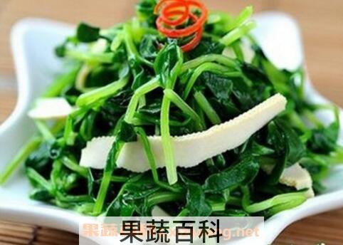 豌豆苗的营养价值与功效
