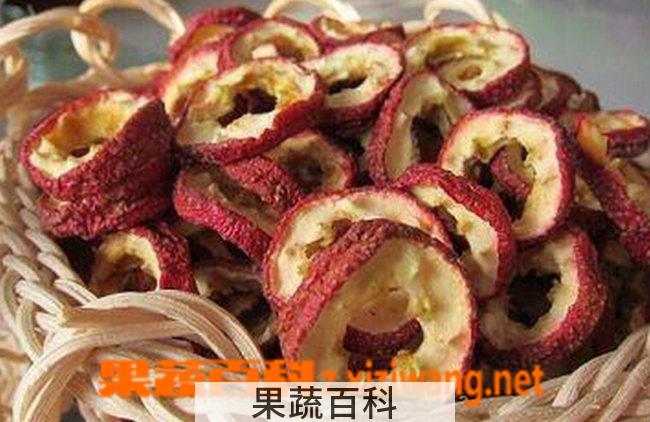 果蔬百科山楂片的功效与作用及食用方法