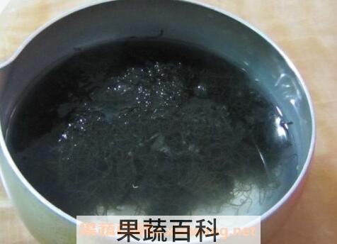 发菜的营养价值与功效