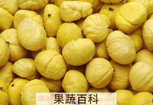 红豆板栗的功效与作用