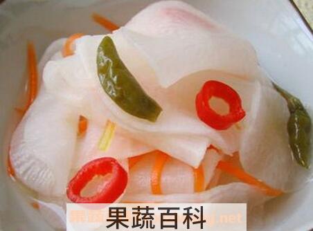 白萝卜如何腌制 白萝卜的腌制方法