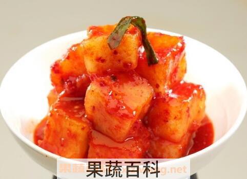 韩国萝卜泡菜的做法
