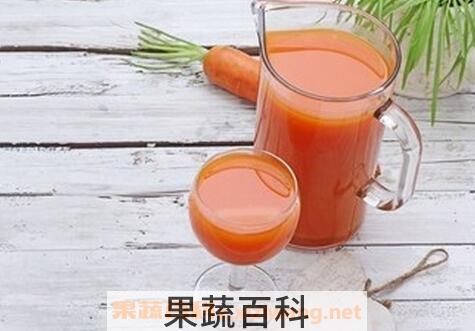 红萝卜汁的功效与作用 喝红萝卜汁的好处