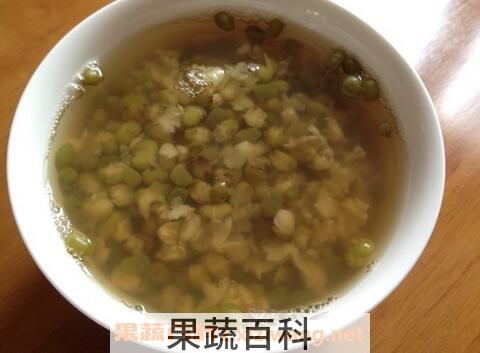 绿豆汤为什么是红色的