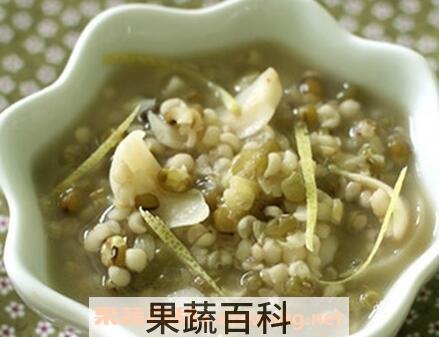 绿豆糖水的功效与做法