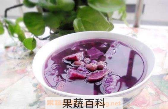 紫薯红豆汤