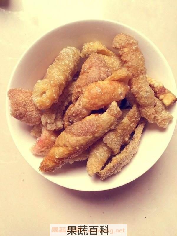 炸猪皮