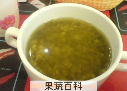 蜂蜜绿豆汤的功效与作用