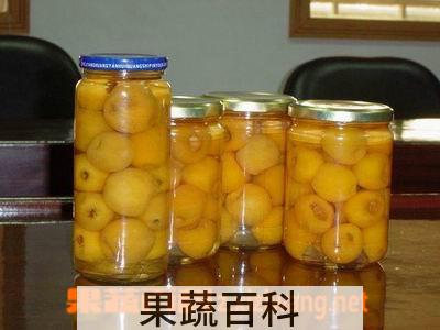 果蔬百科怎样自制枇杷罐头
