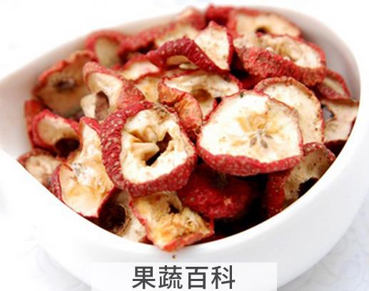 果蔬百科山楂片泡水喝的功效与作用