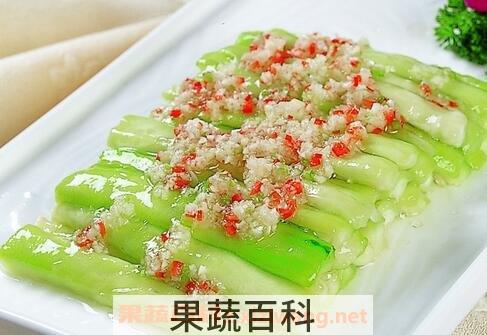 蒸丝瓜汁的功效与作用