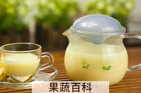 玉米豆浆的功效与作用