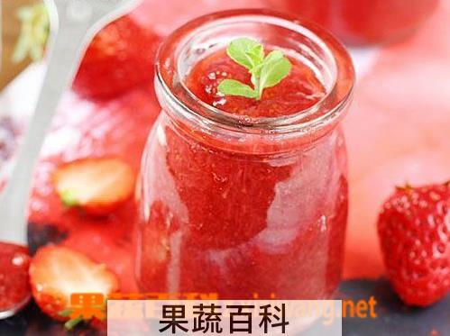 果蔬百科草莓酱的做法