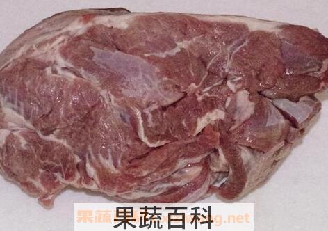 绵羊肉的功效及作用