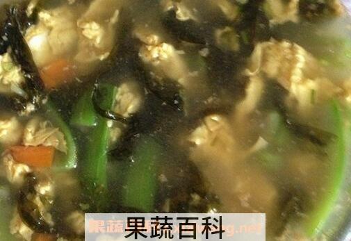 丝瓜紫菜汤有什么作用 
