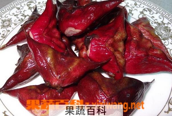 果蔬百科菱角的食疗功效