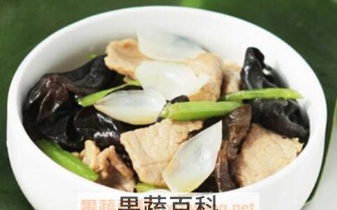 木耳煲瘦肉的功效与作用及禁忌 木耳煲瘦肉的功效与作用禁忌