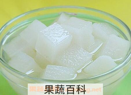 白萝卜水的功效与作用