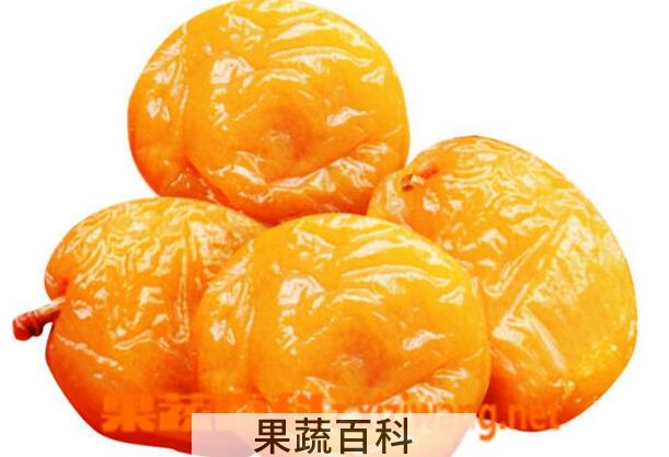 果蔬百科梅干的功效与作用