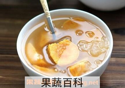 银耳红薯糖水的功效