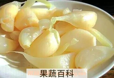 最简单的白醋腌制蒜