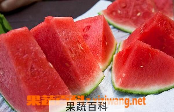 果蔬百科吃西瓜的禁忌