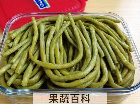 最简单的腌制酸豆角的方法图解