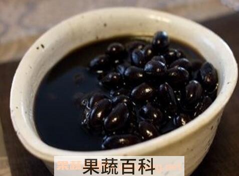 黑豆泡醋的功效