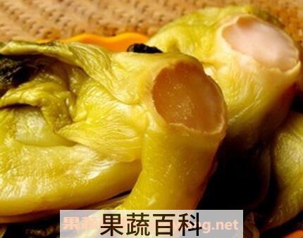 酸芥菜的腌制方法