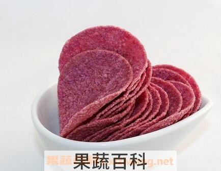 紫薯片的功效与作用