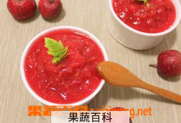 果蔬百科山楂酱怎么做