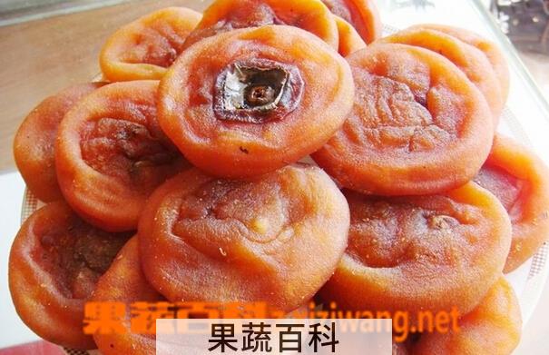 果蔬百科柿饼的家庭做法
