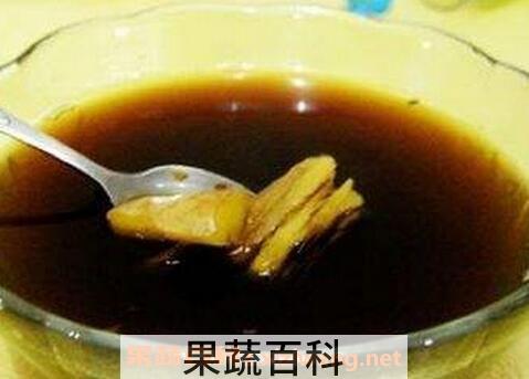 煮姜水的作用与功效