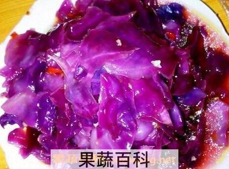 紫包菜的营养价值 