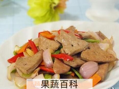 猪肝炒洋葱的功效
